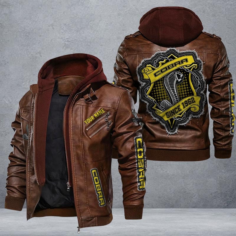 SVT Corba Leather Jacket Multicolor