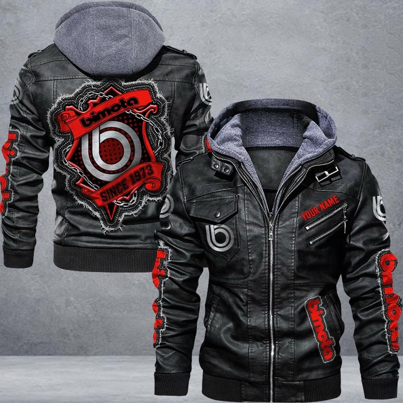 Bimota Leather Jacket Multicolor