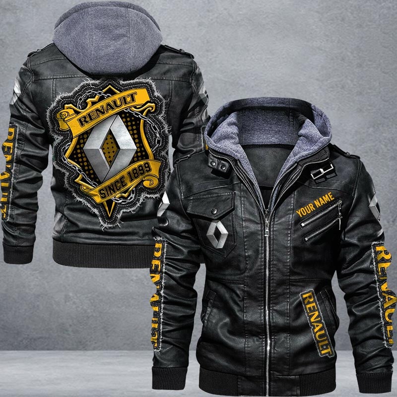 Renault Leather Jacket Multicolor