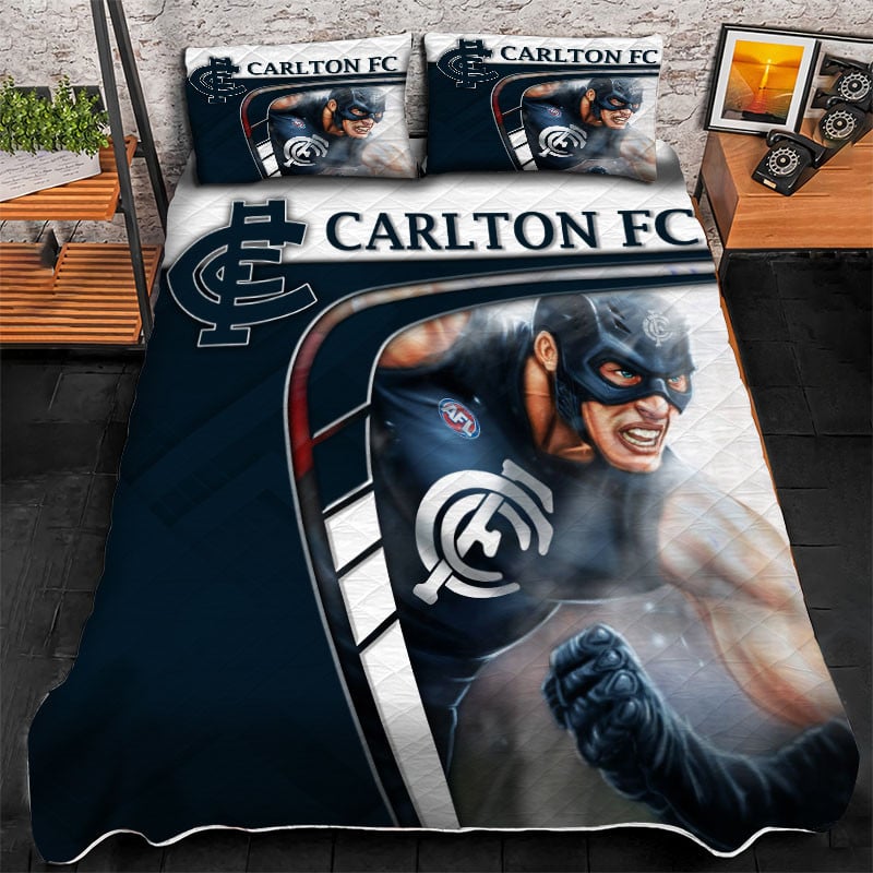 Carlton Football Club All Over Print Bedding Sets