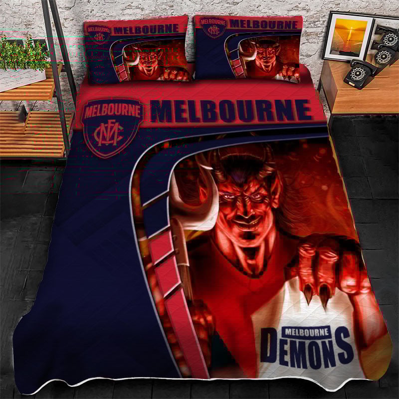 Melbourne Football Club All Over Print Bedding Sets