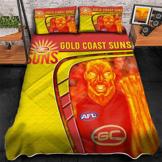 Gold Coast Suns All Over Print Bedding Sets