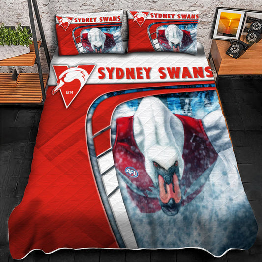 Sydney Swans All Over Print Bedding Sets