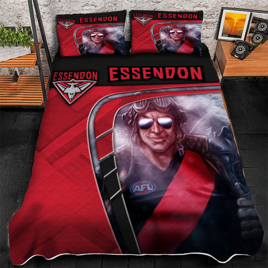 Essendon Football Club All Over Print Bedding Sets