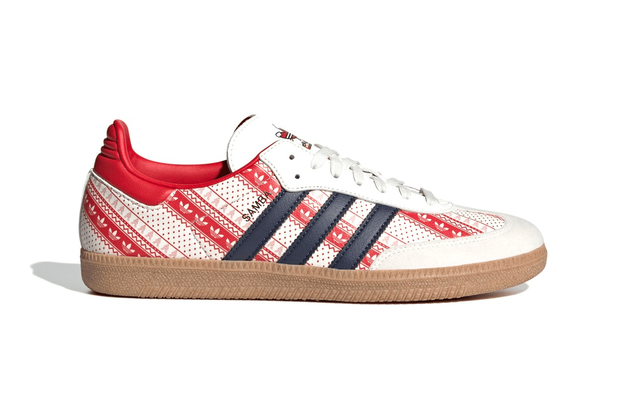Men's Adidas Samba Vegan Christmas Shoes