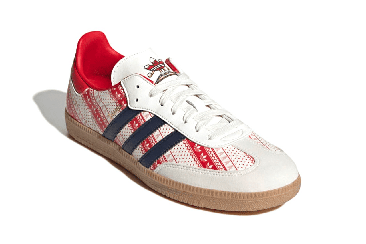 Men's Adidas Samba Vegan Christmas Shoes