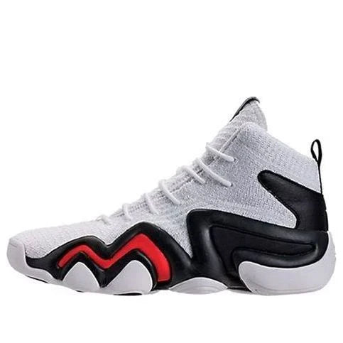 Men's Adidas Crazy 8 ADV Primeknit 'White Black Red' Shoes