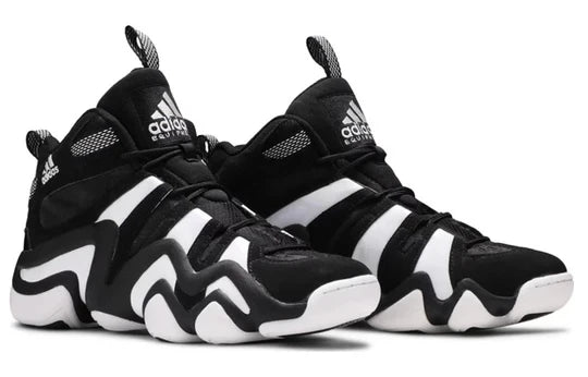 Men's Adidas Crazy 8 Black White Shoes