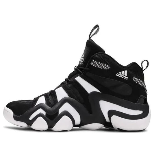 Men's Adidas Crazy 8 Black White Shoes