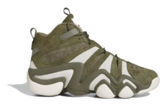 Men's Adidas Crazy 8 Olive Strata Shoes