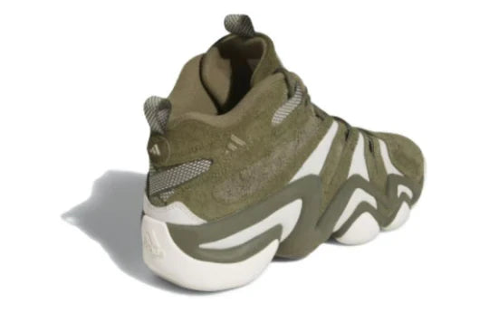 Men's Adidas Crazy 8 Olive Strata Shoes