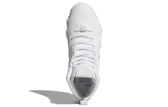 Men's Adidas Crazy 8 White Shoes