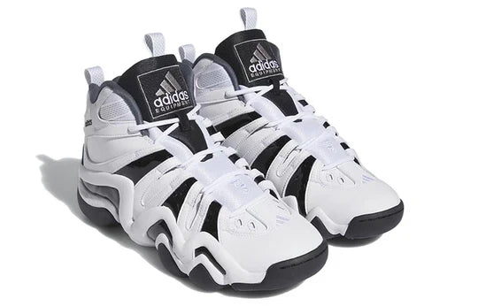 Men's Adidas Crazy 8 White Black Shoes