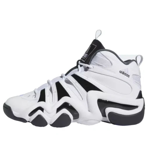 Men's Adidas Crazy 8 White Black Shoes