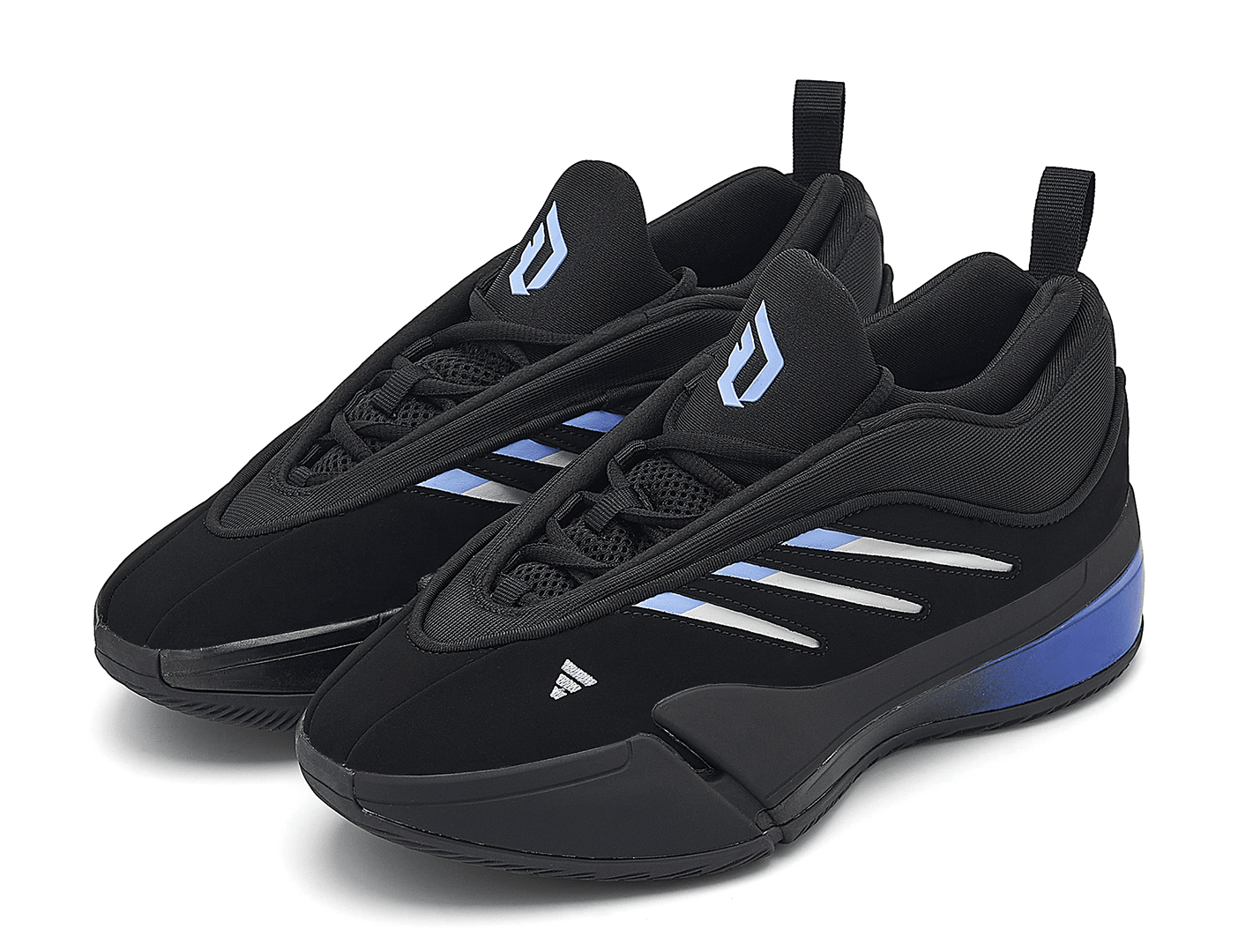 Men's Adidas Dame 9 'Black Blue' Shoes