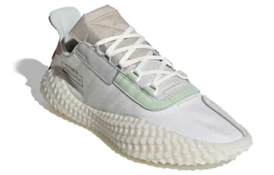 Men's adidas Country Kamanda Gray Green Pink Shoes