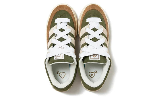 Men's adidas Human Made x Adimatic Dust Green Cream White Shoes