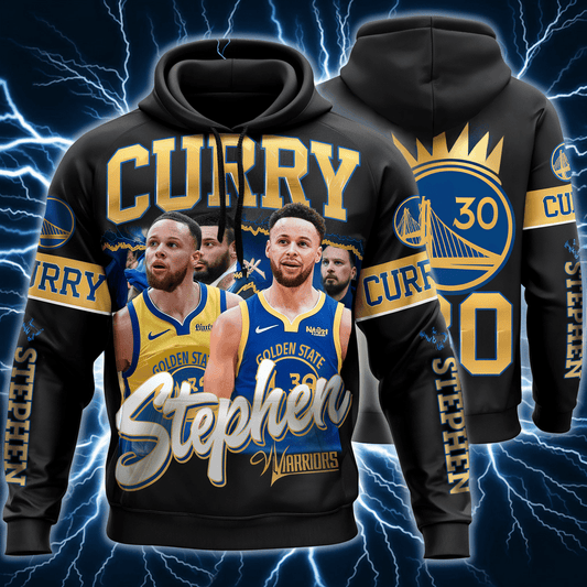 Golden State Basketball Star #30 3D Hoodie