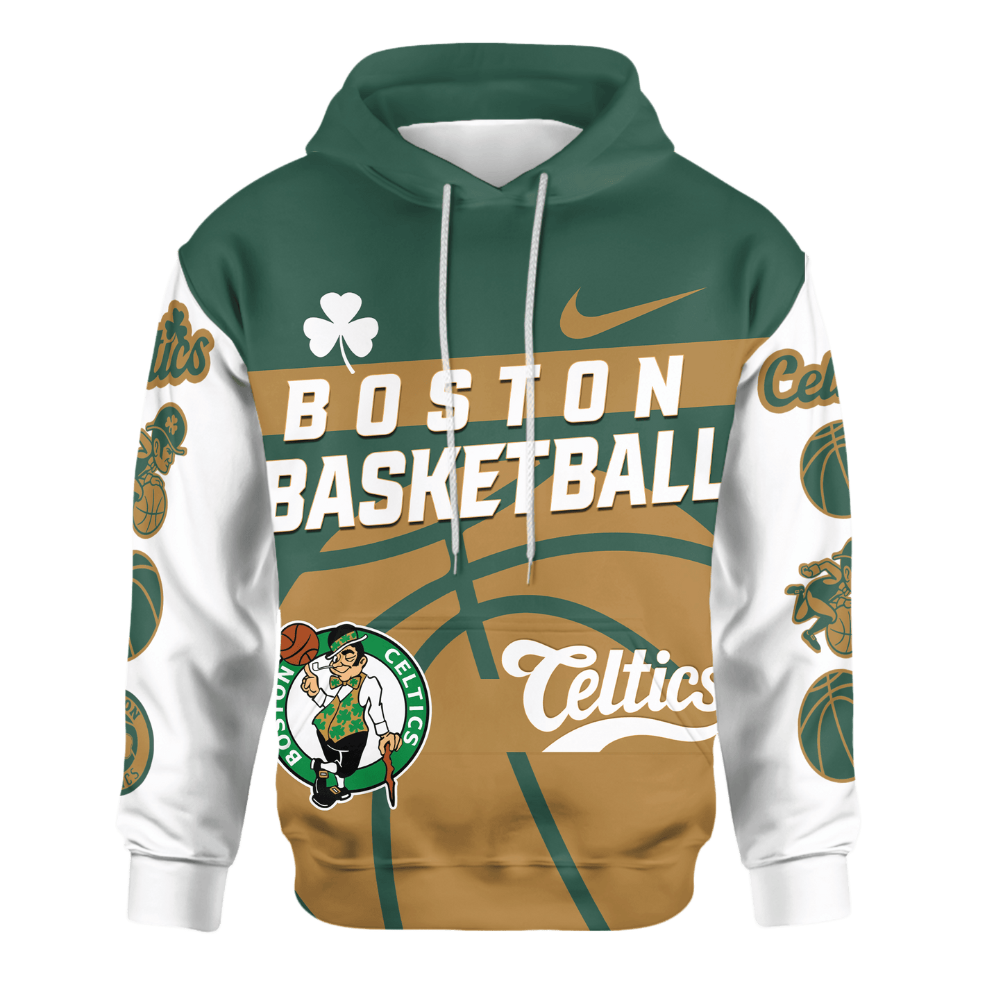 J.Brown #7 Boston Basketball Team 3D Hoodie