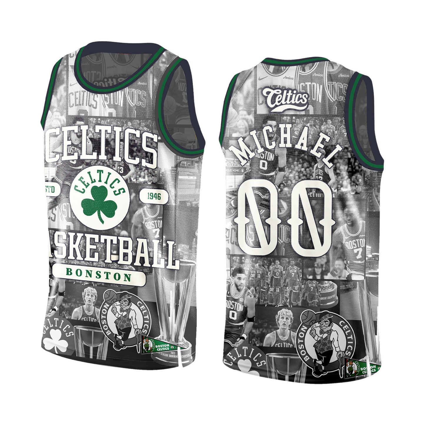 BC Championship Jersey Legends Never Fade 3D All Over Print Basketball Jersey