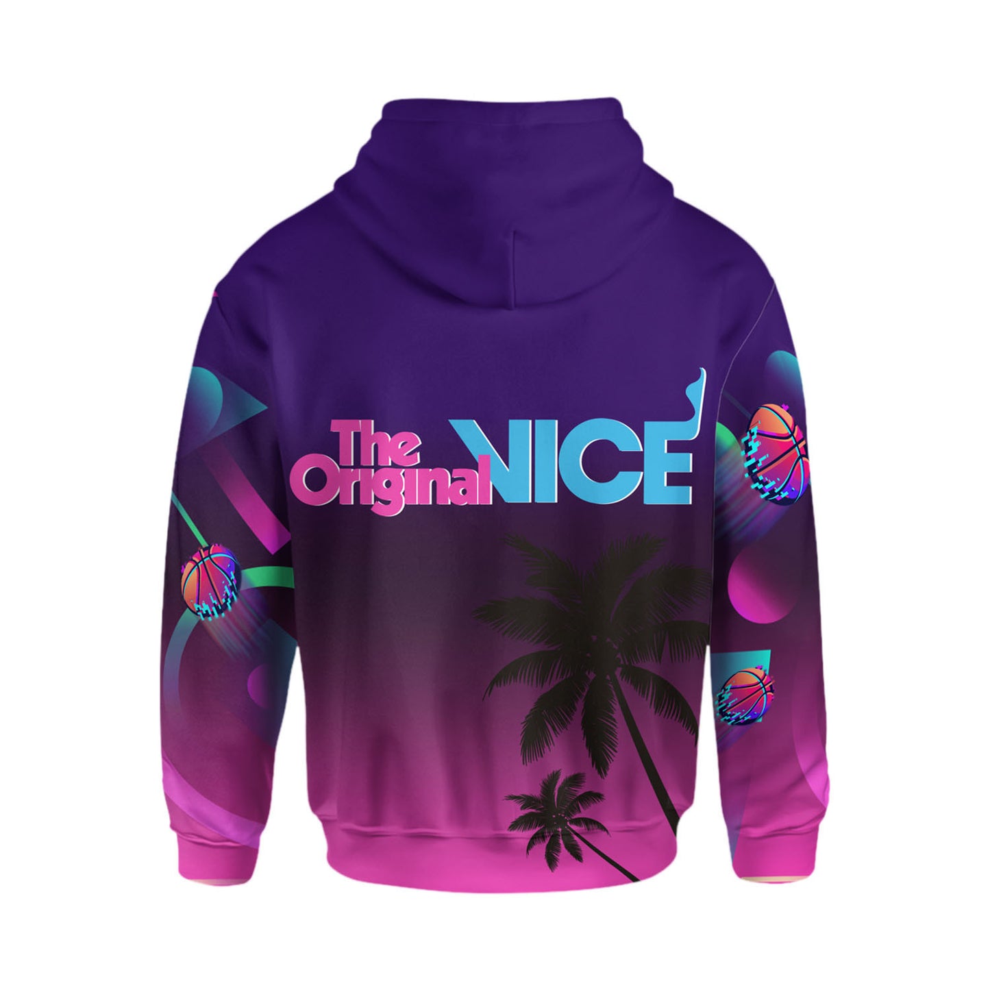 2025 Miami Team Basketball The Original Nice 3D All Over Print Hoodie