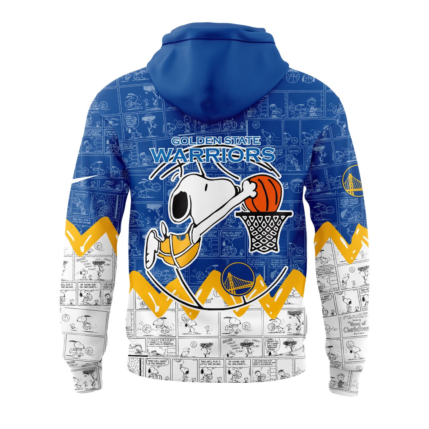 GTW Basketball 75th Anniversary Of Peanuts 3D All Over Print Hoodie
