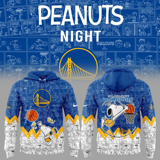 GTW Basketball 75th Anniversary Of Peanuts 3D All Over Print Hoodie