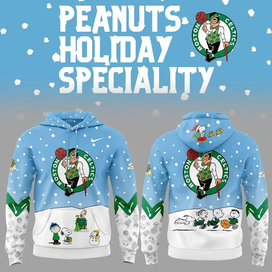 BC Basketball Peanuts And Snoopy Holiday Speciality 3D All Over Print Hoodie