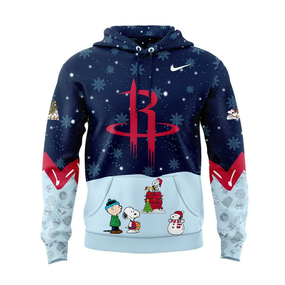 HR Basketball 75th Anniversary Of Peanuts And Snoopy Holiday Speciality 3D All Over Print Hoodie