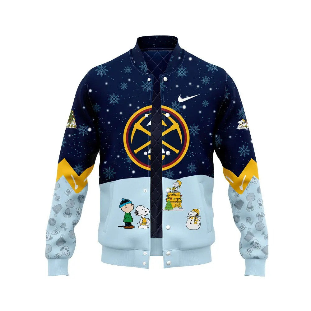 DN Basketball Peanuts And Snoopy Holiday Speciality All Over Print 3D Baseball Jacket