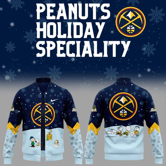 DN Basketball Peanuts And Snoopy Holiday Speciality All Over Print 3D Baseball Jacket