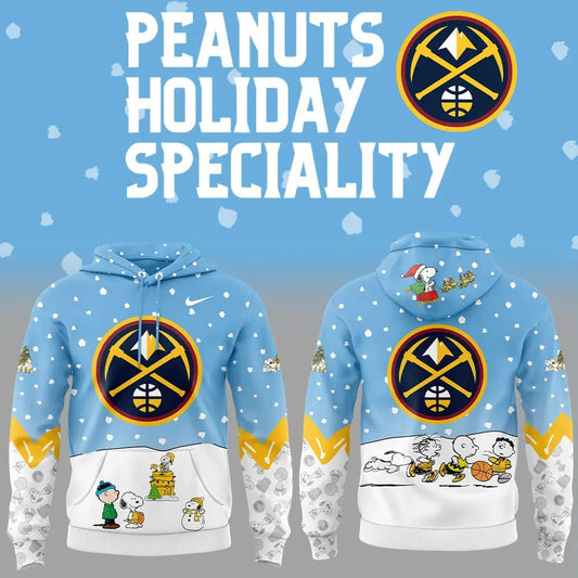 DN Basketball 75th Anniversary Of Peanuts And Snoopy Holiday Speciality All Over Print Hoodie