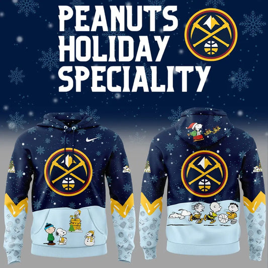 DN Basketball 75th Anniversary Of Peanuts And Snoopy Holiday Speciality All Over Print Hoodie