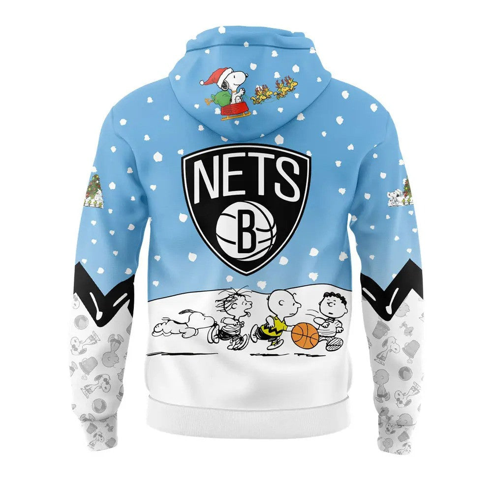 BN Basketball 75th Anniversary Of Peanuts And Snoopy Holiday Speciality 3D All Over Print Hoodie