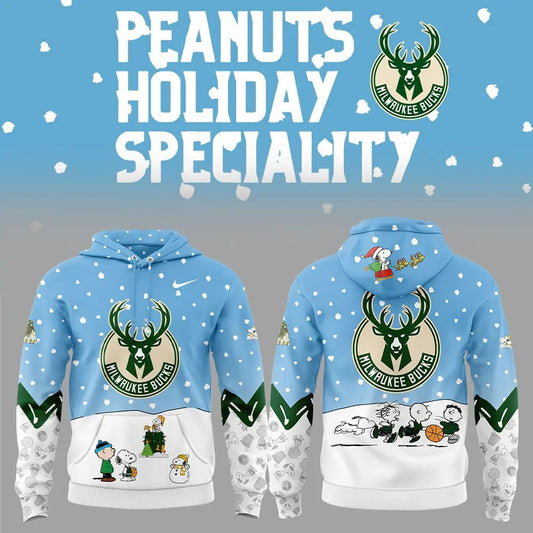 MB Basketball 75th Anniversary Of Peanuts And Snoopy Holiday Speciality 3D All Over Print Hoodie