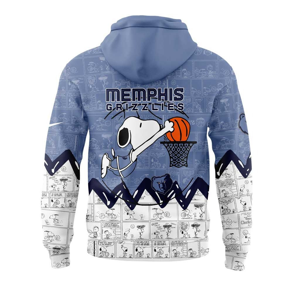 MG Basketball 75th Anniversary Of Peanuts 3D All Over Print Hoodie