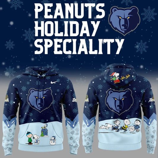 MG Basketball 75th Anniversary Of Peanuts And Snoopy Holiday Speciality 3D All Over Print Hoodie
