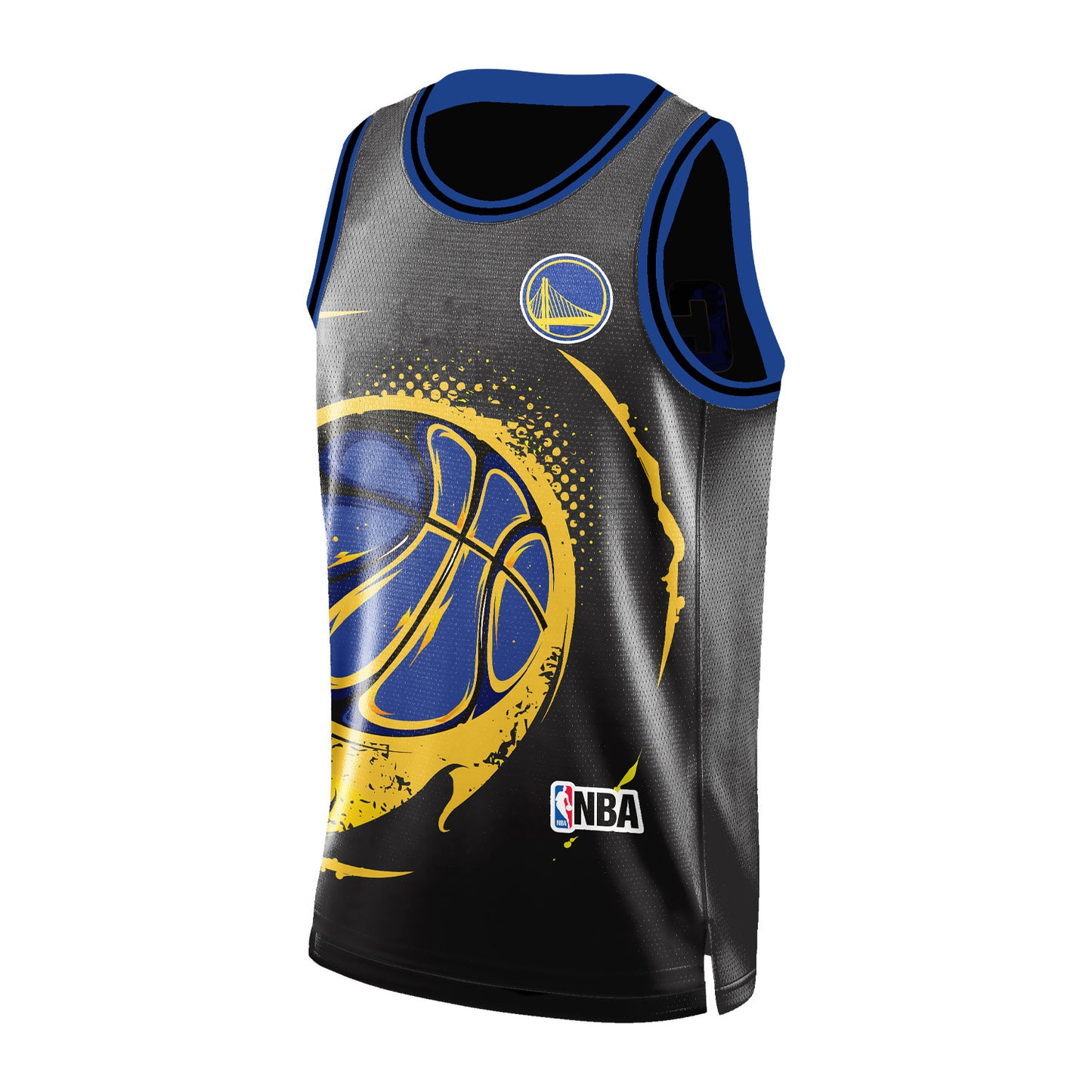 GSW Stephen Curry Make Every Shot Count 3D All Over Print Basketball Jersey
