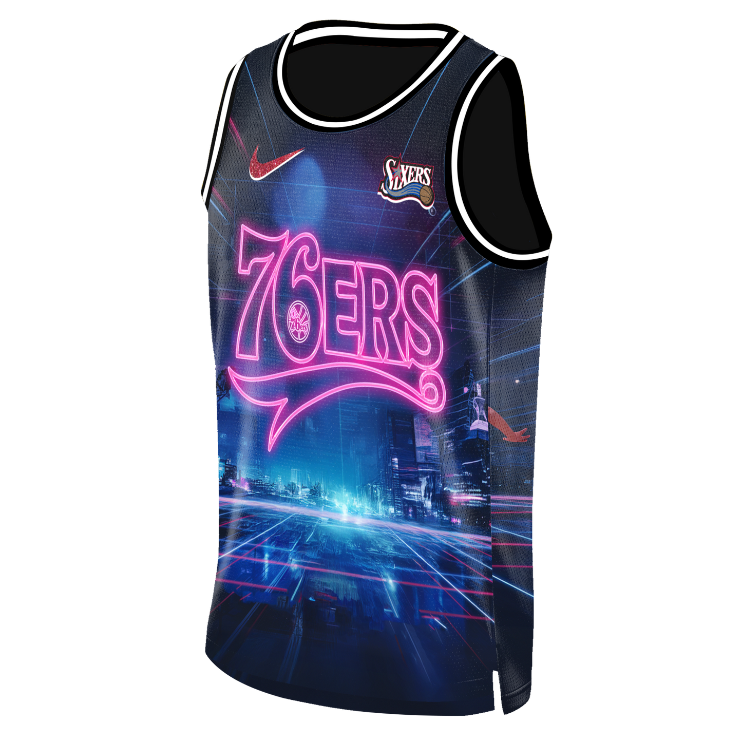 Embiid George Maxey Philadelphia Basketball Team 3D Basketball Jersey