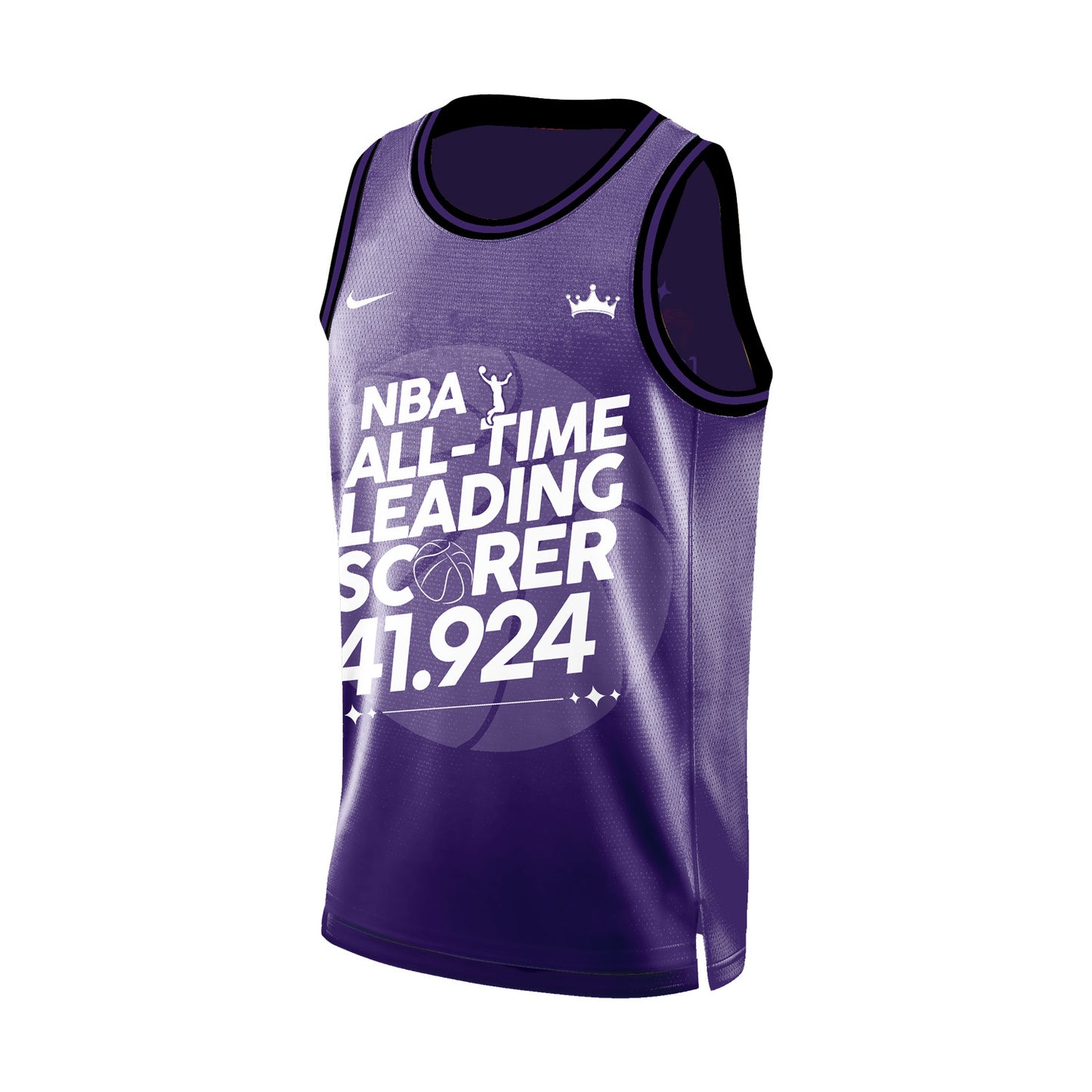 LeBron James #23 NBA All Time Leading Scorer Lakers Team 3D Basketball Jersey