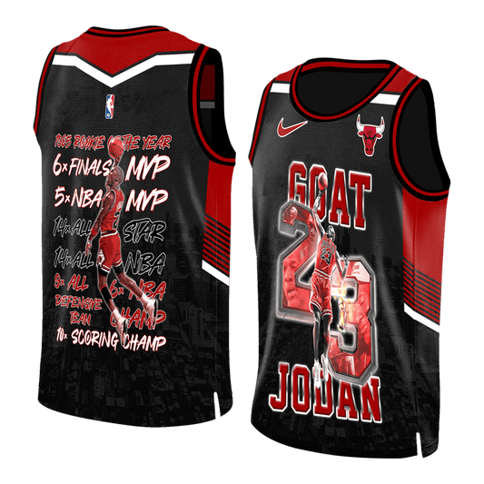 Bulls Michael Jordan #23 Chicago Team 3D Basketball Jersey