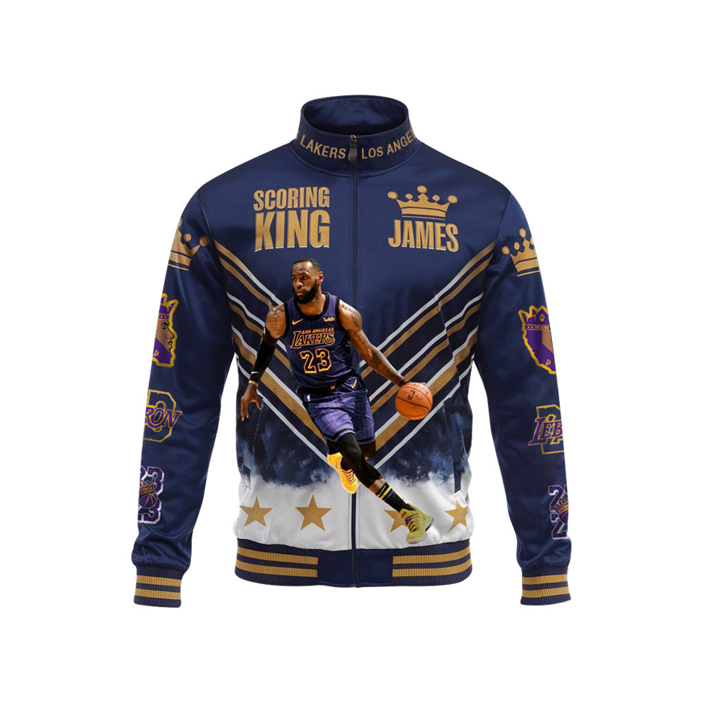 LeBron James #23 Scoring King All Time Leading Scorer 3D Tracksuit All Over Print Jacket And Joggers