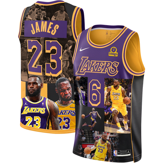 Lakers Lebron James #23 LA Basketball 3D Basketball Jersey
