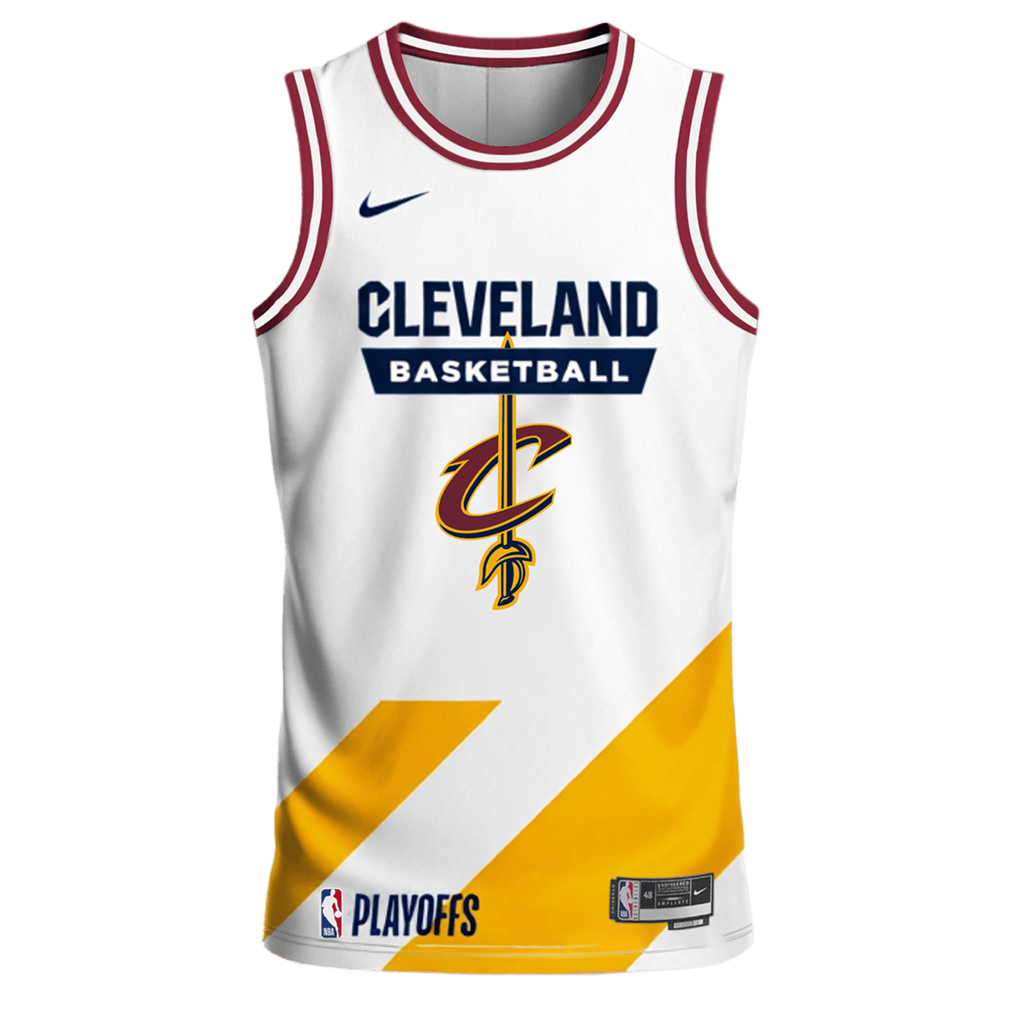 Cleveland Basketball Let Em Know Cavaliers Team 3D Basketball Jersey