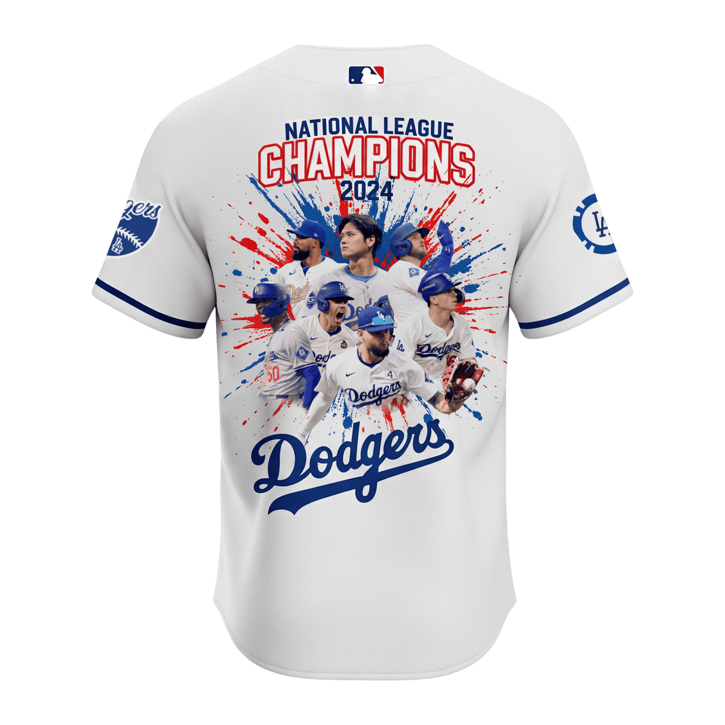 Dodgers Baseball Team World Series 2025 All Over Print Baseball Jersey