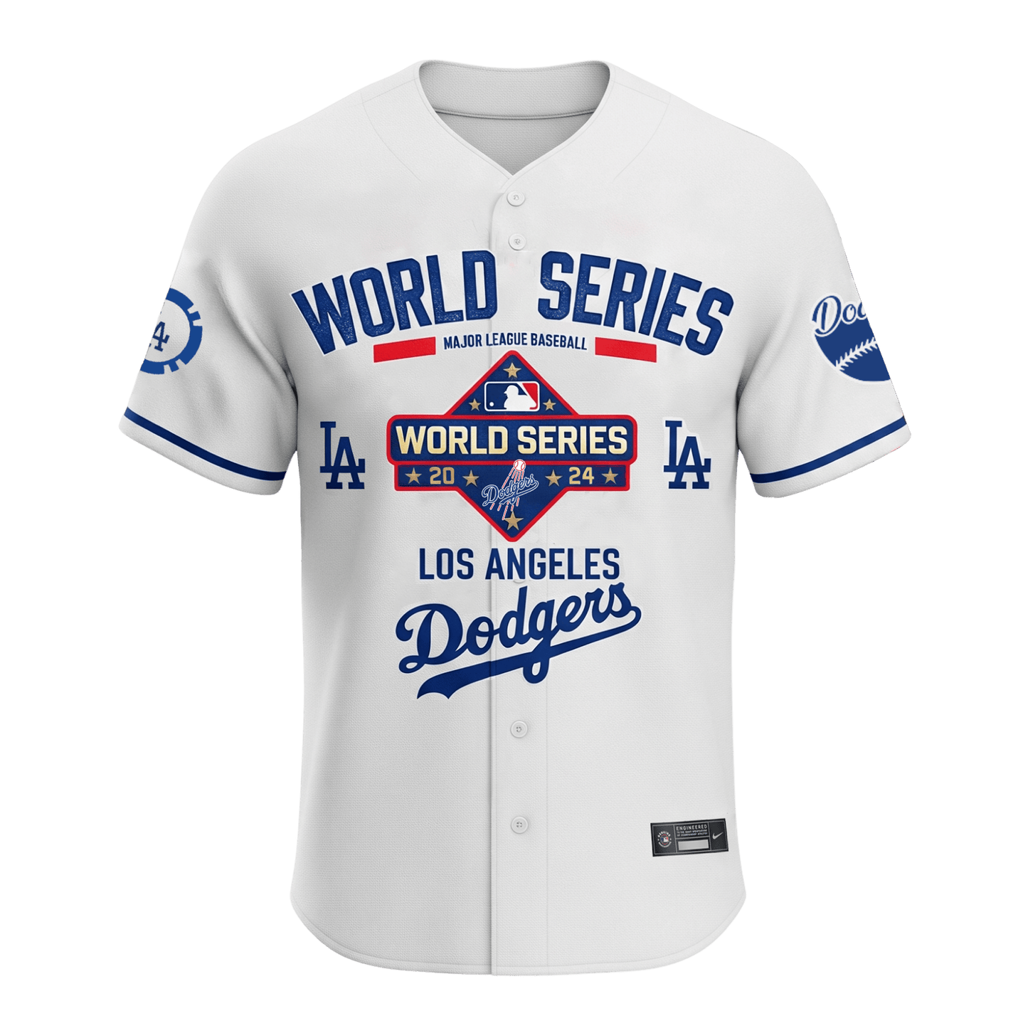 Dodgers Baseball Team World Series 2025 All Over Print Baseball Jersey