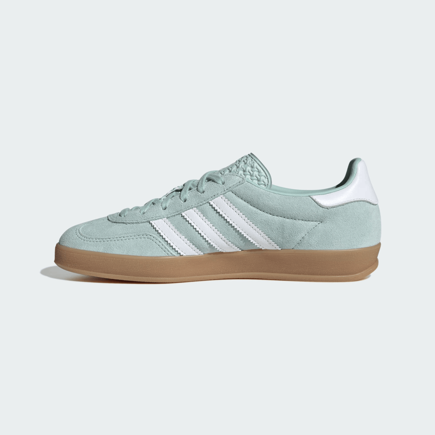 Men's Adidas Gazelle Indoor Ash Green Shoes