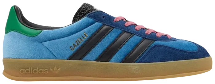 Men's Adidas Gazelle Indoor Blue Gum Shoes