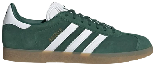 Men's Adidas Gazelle Indoor Collegiate Green Gum Shoes