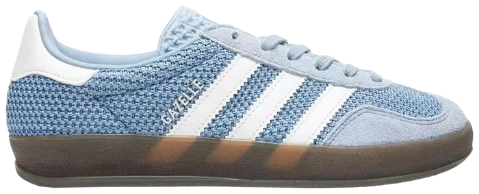 Men's Adidas Gazelle Indoor Tactile Blue Gum Shoes